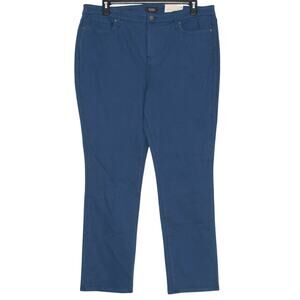 NWT NYDJ Sheri Slim Jeans Plus Size 18 High Rise Deja Blue Lift Tuck Comfort